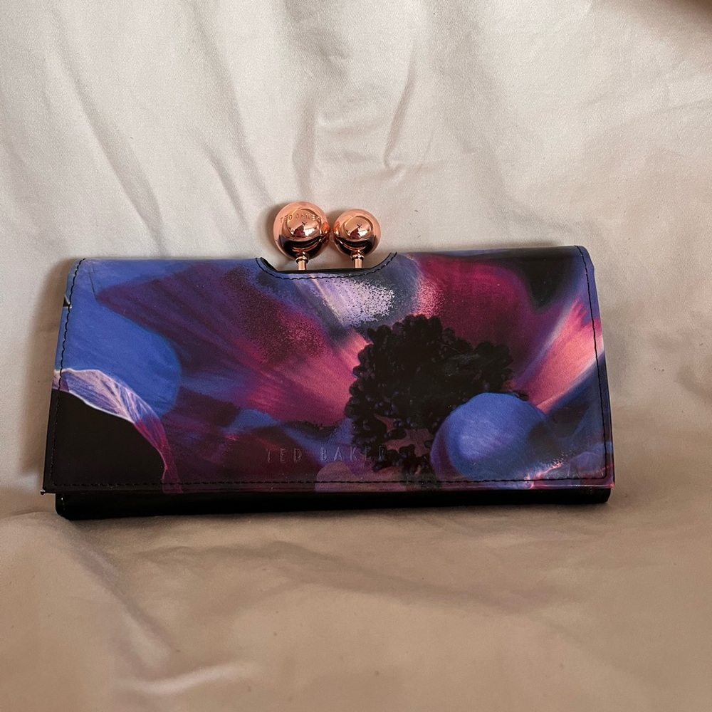 Multi-Colored Ted Baker Clutch
